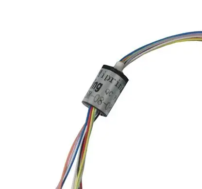 8circuit 8.5mm U- Сверхминиатюрный полюсных колес диаметром 8,5 мм 4/8/12 цепи токособирательное кольцо вращающийся соединитель - Цвет: 8circuit 8.5mm U-