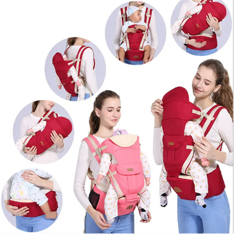

Ergonomic Infant Slings Baby Carriers Multi-Function Baby Backpack Comfortable High quality Cotton Kids Wraps Carrier 0-3 Age