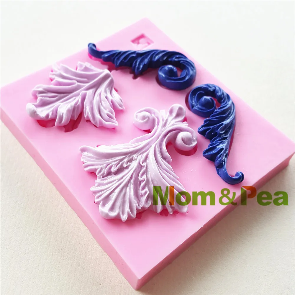 Mom & Pea 0998 Бесплатная доставка силиконовая форма в форме цветочного деко украшение