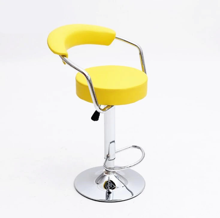 High quality Hot Selling Liftable Bar Chair PU Leather Bar stool comfortable European style Highchair
