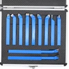 11 Uds juego de brocas con punta de Punta de carburo de 10*10mm,8*8mm herramientas de corte de fresado soldado para torno CNC de Metal, soporte de herramientas de torneado para soldadura ► Foto 3/6
