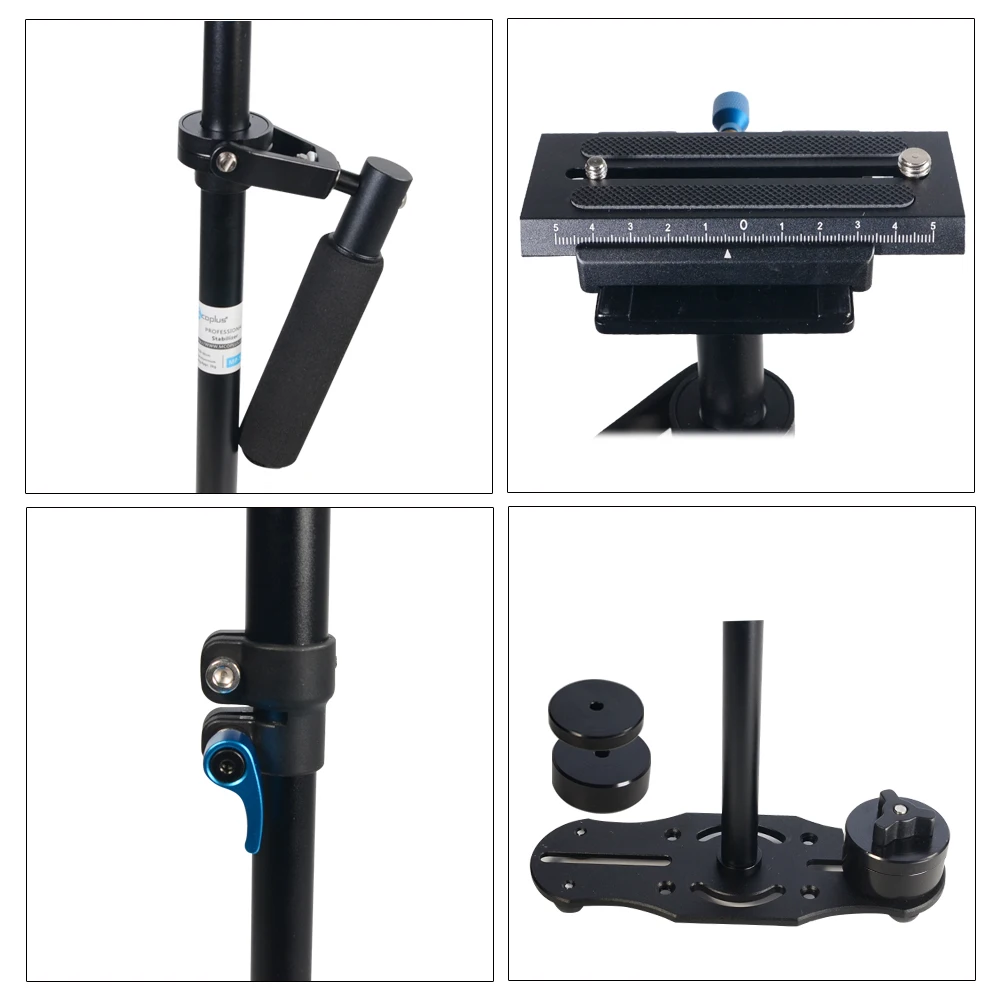 MCOPLUS 40 см портативный ручной стабилизатор видео Steadycam стабилизаторы для Steadicam для Canon Nikon/SONY DSLR камеры
