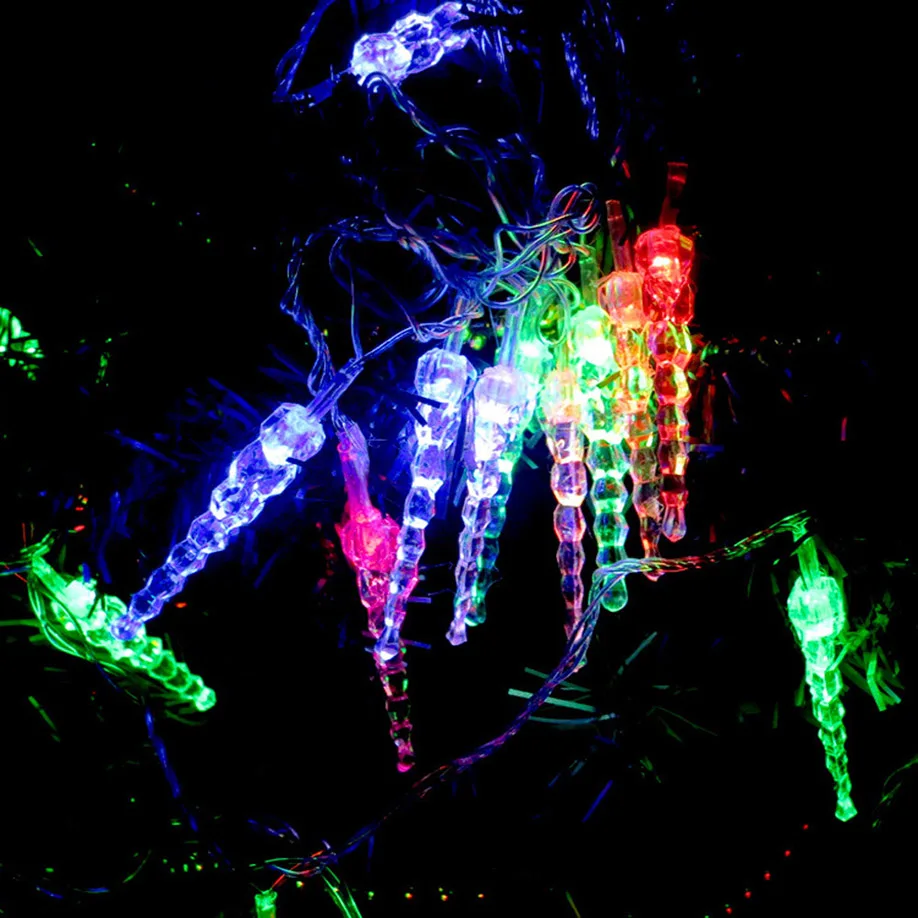 MUQGEW Icicle струнный светильник s Сказочный светильник для свадебной вечеринки новейший 4,5 м рождественские вечерние украшения для сада 28LED Рождество высокое