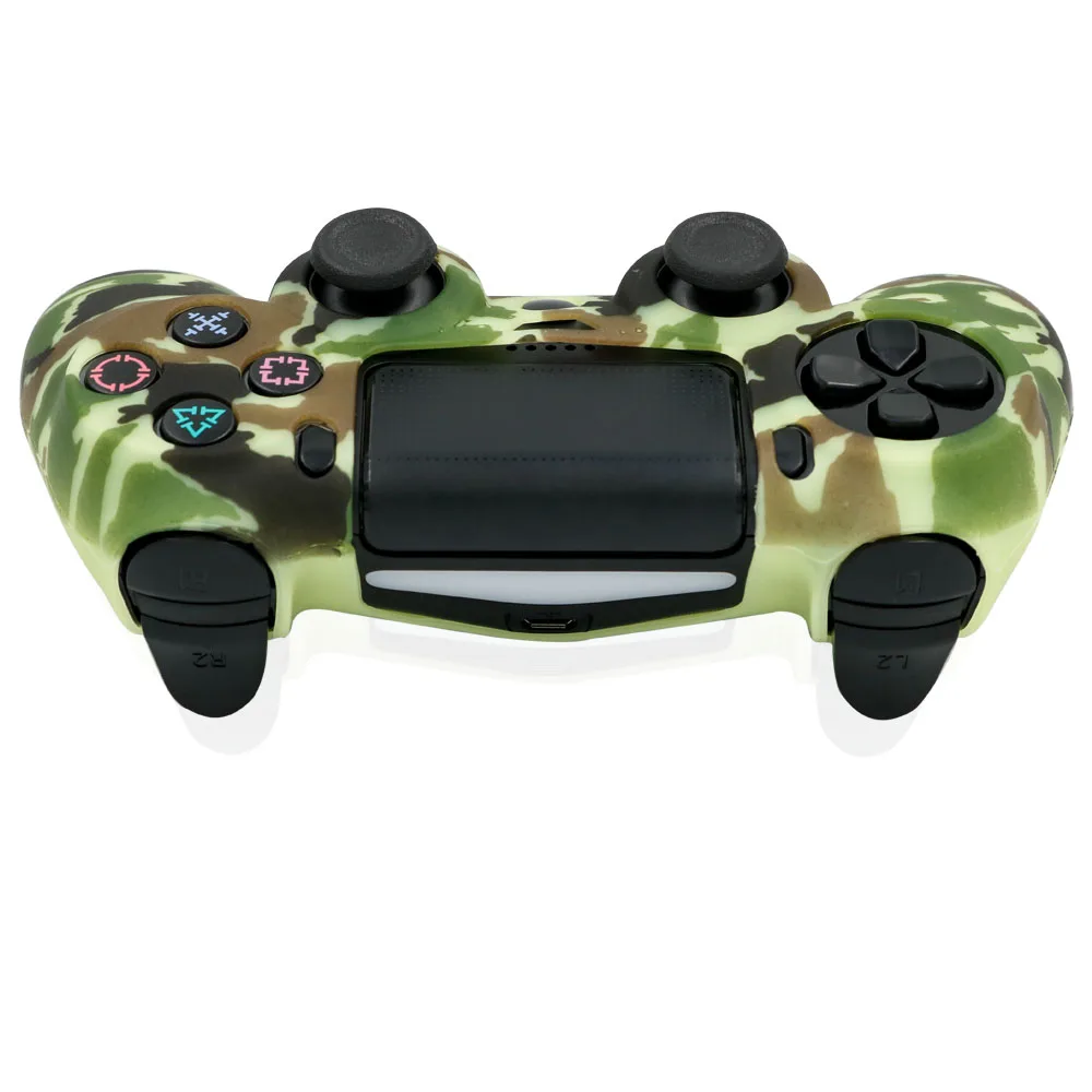 Silicone Skin Protective case cover for PS4 Controller-6