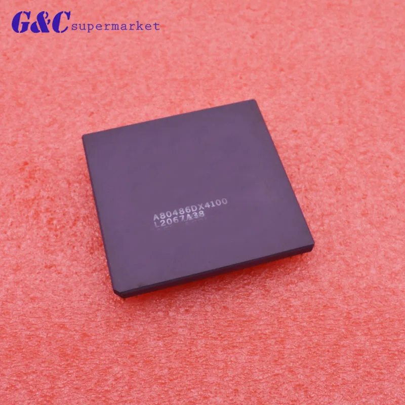 1/2 шт A80486DX4100 PGA Золотые ноги IC инкапсуляции: PGA Производитель: INTEL - Цвет: 1pcs
