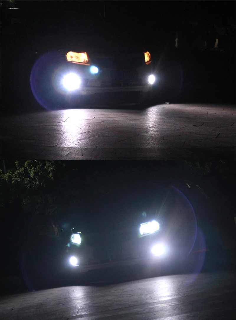 H8 H11 9005 9006 HB3 HB4 LED Fog Lights Bulb 1440Lm 6000K White Car Driving Daytime Running Lamp Auto Leds Light 12V 24V DRL High Bright Auto Led Bulb 3030SMD 36pcs 6000k Newest Car Led foglight foglamp (8)