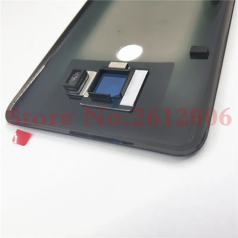 Стекло Батарея Крышка для htc U11 Plus задний Корпус задний Чехол с Камера объектив для U11 плюс Запасная часть