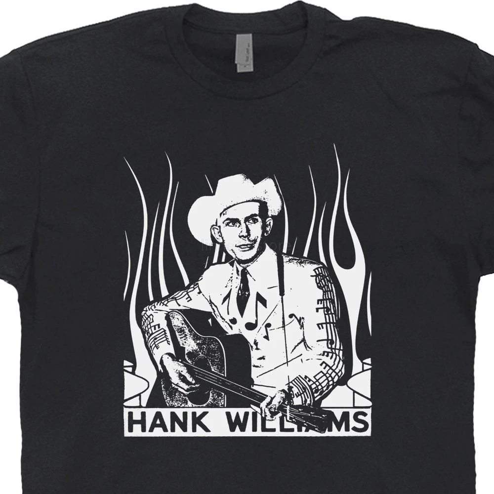 Hank Williams Sr. T Shirt Vintage Country Music Shirts 2019 New Streetwear men's short-sleeved T-shirt Hank Williams Sr. T Shirt Vintage Country Music Shirts 2019 New Streetwear men's short-sleeved T-shirt