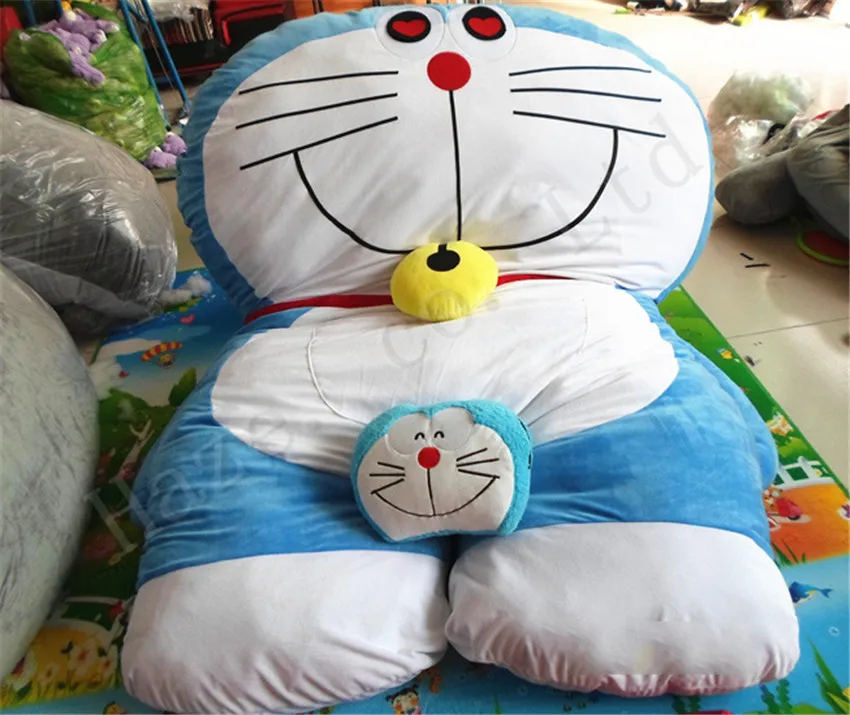 Doraemon супер большой короткий плюш PP хлопок набивной матрац татами