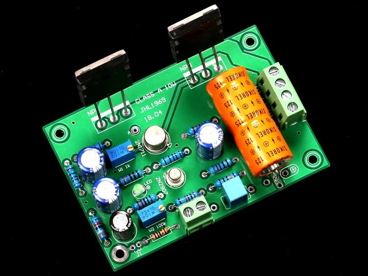

10W JHL1969 Audio Amplifier Board Amplificador Pure Class A Mono Amplifier Board DC26V Free ship
