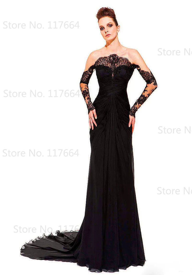 Robe soiree noire 2018