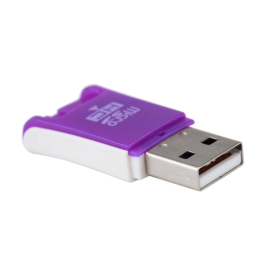 CARPRIE высокоскоростной мини USB 2,0 Micro SD TF T-Flash адаптер для чтения карт памяти Прямая