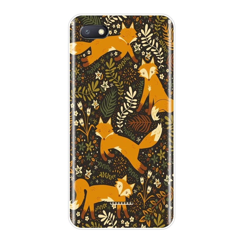 Силиконовый чехол для телефона Pocophone F1 Xiaomi Redmi Note 4 4X5 5A 6 Pro Prime Fox мягкая задняя крышка для Redmi S2 4A 5A 6A 5 Plus - Цвет: No.7