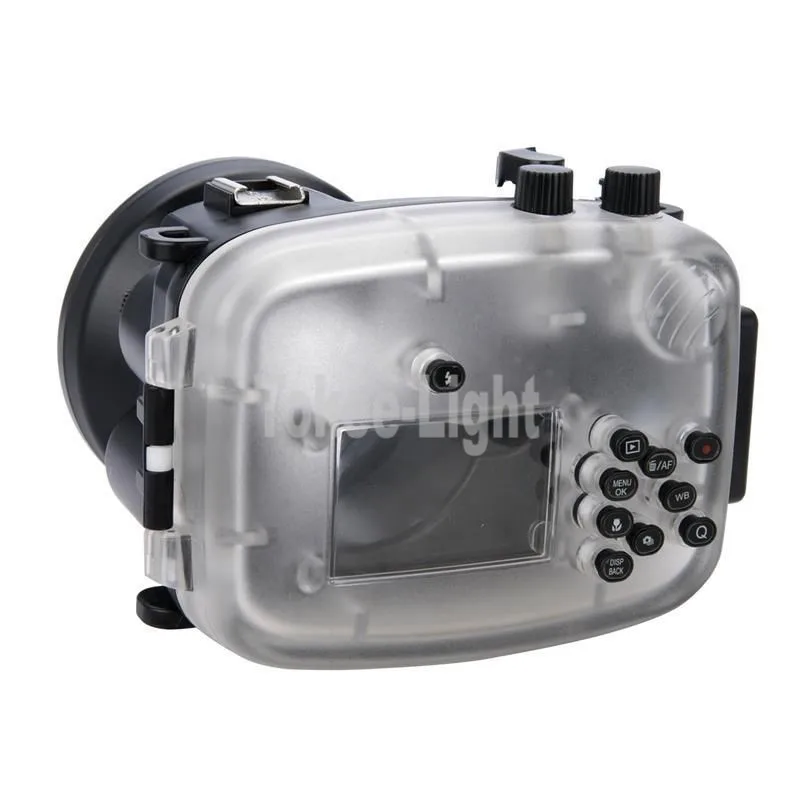 Подводный водонепроницаемый корпус Дайвинг Камера сумка для Fujifilm Fuji X-M1 XM1 16-50 мм объектив быстросъемные катушки ремешок