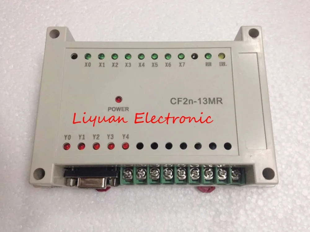 FX2N-13MR 13MR 8 входных сигналов/5 релейный выход/не встраеваемых штекеров RS232 кабель FX2N GX разработчик ladde