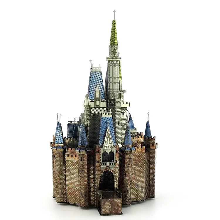 

All Metal DIY Assembled Cinderella Castle Model 3D Three Dimensional Puzzle