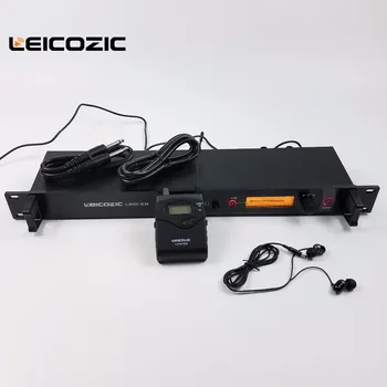 

Leicozic BK-2000 in ear monitor wireless 1 receiver uhf transmitter in earphone wireless stage monitor de palco sound system