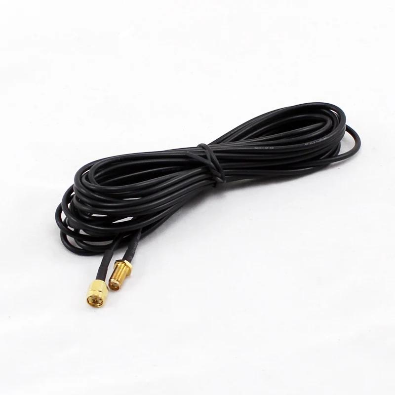 

Hot Sale RG174 SMA Male to SMA Female 5M Extension Cable Antenna for modems and routers