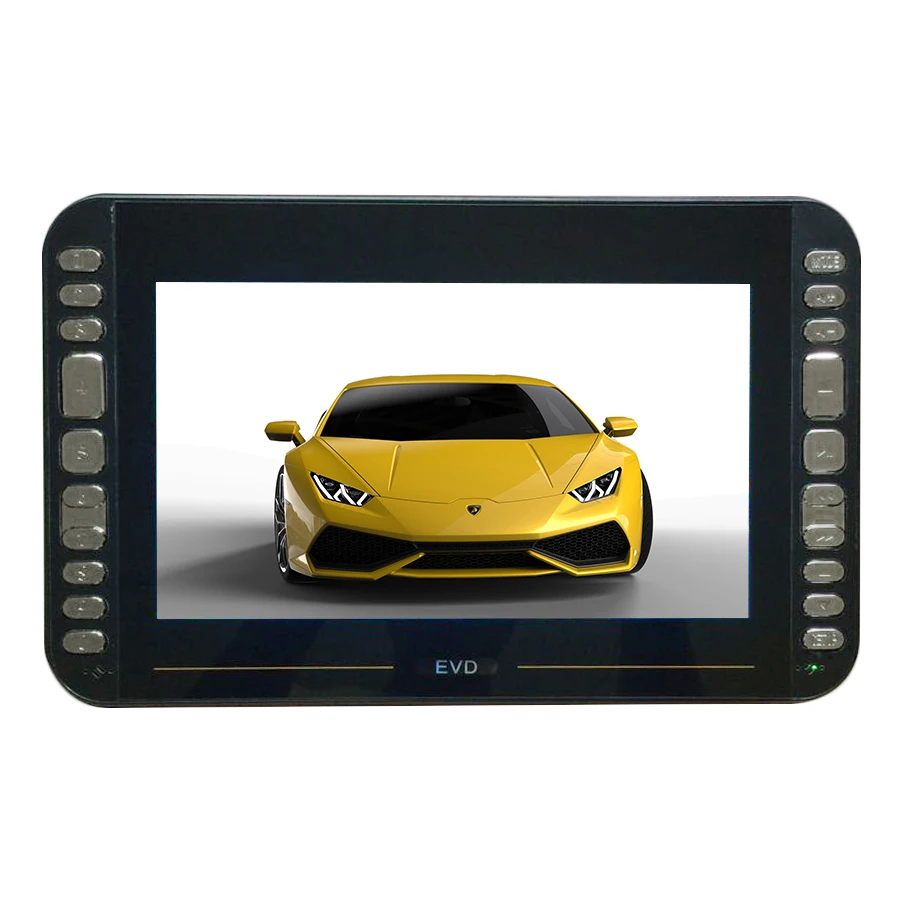 

9.8 inch Portable DVD EVD Player TV VCD CD MP3/4 SD USB GAME Mobile TV Free Shipping hot new
