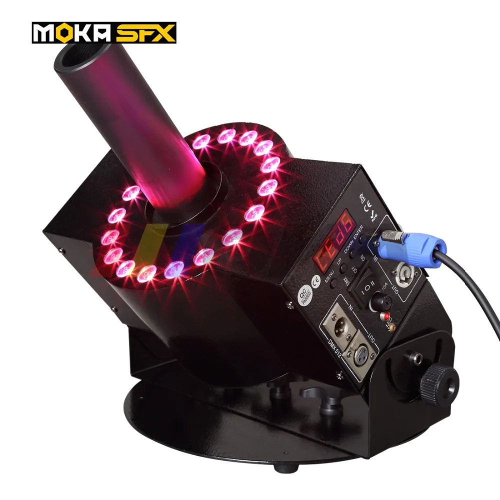 8 шт./лот светодио дный фабрики LED этап красочные RGB CO2 дым Jet Машина