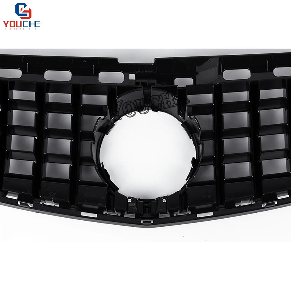 W212 GT решетка Замена Передняя решетка для Mercedes E W212 спортивные AMG посылка 4-дверный седан Черная решетка