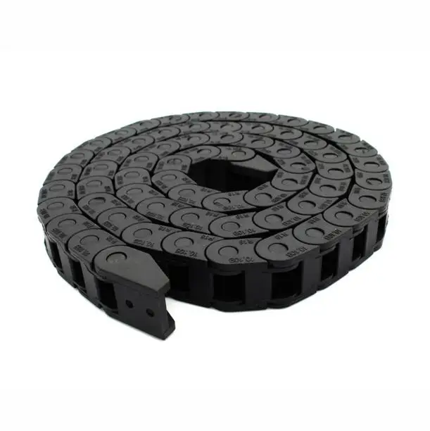 

Best price!!! 10 x 10mm L1000mm Cable Drag Chain Wire Carrier with end connectors for CNC Router Machine Tools