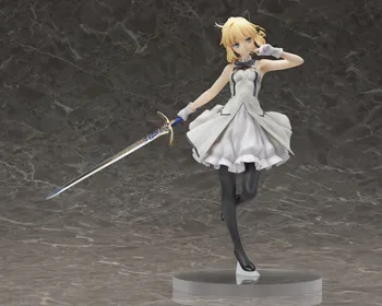 

Anime Fate Grand Order Altria Pendragon Saber Lily PVC Action Figure Collection Model Kids Toys Doll 23cm