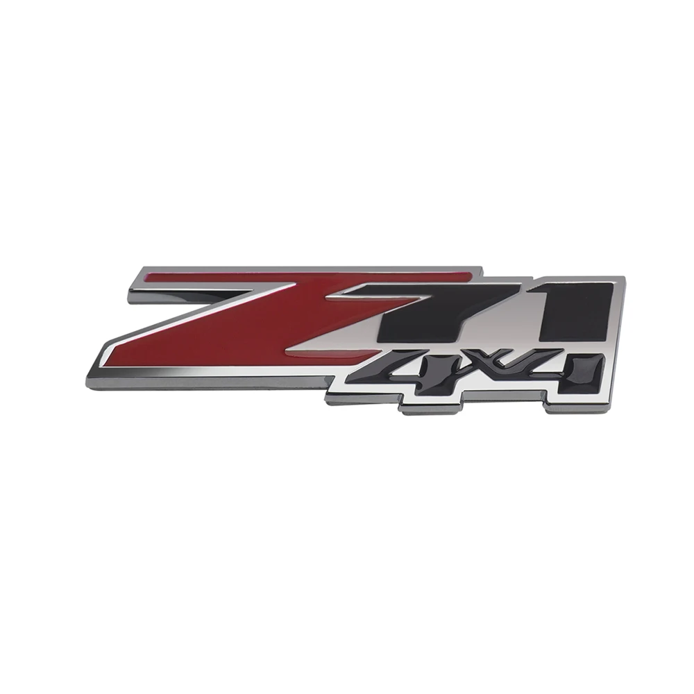 Z71 4X4 эмблема 3D Стикеры табличка магистральному Знак отделкой наклейки для Chevrolet Tahoe Колорадо Silvado, Xtreme GMC Sierra - Название цвета: Z71 4X4 Car Sticker