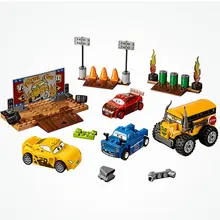 Город кирпичи автомобиль Moives Juniors гром полые сумасшедшие 8 гонки 191 шт строительные блоки игрушки детские подарки