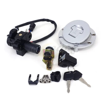 

Motorcycle Lockset Ignition Key Switch Fuel Gas Cap Lock Key For HONDA CB400 CB 400 1992-1998 92 93 94 95 96 97 98