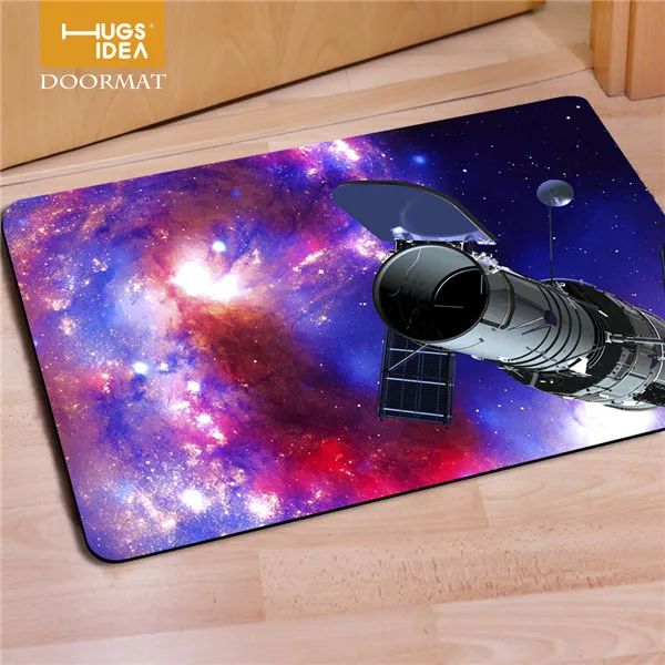 HUGSIDEA Tapis дома Ковры 3D Прохладный астронавт печатных нескользящие носки-тапочки Ковры для Гостиная Спальня Кухня вход коврик Ковры - Цвет: HZ0024U