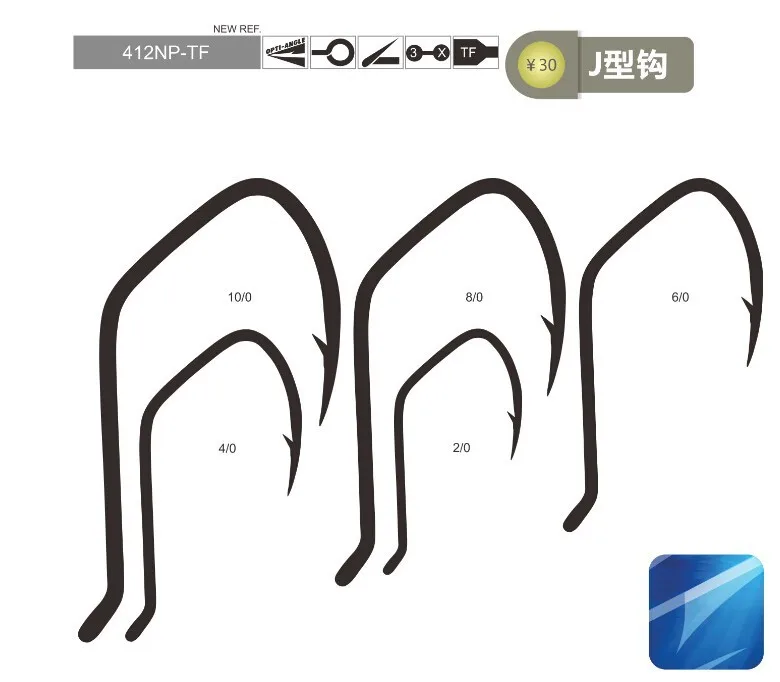 10 упаковок/лот крючки mustad для морской рыбалки 412np# большие крючки J стиль микро острый сом колючий крючок океанская лодка рыболовные снасти