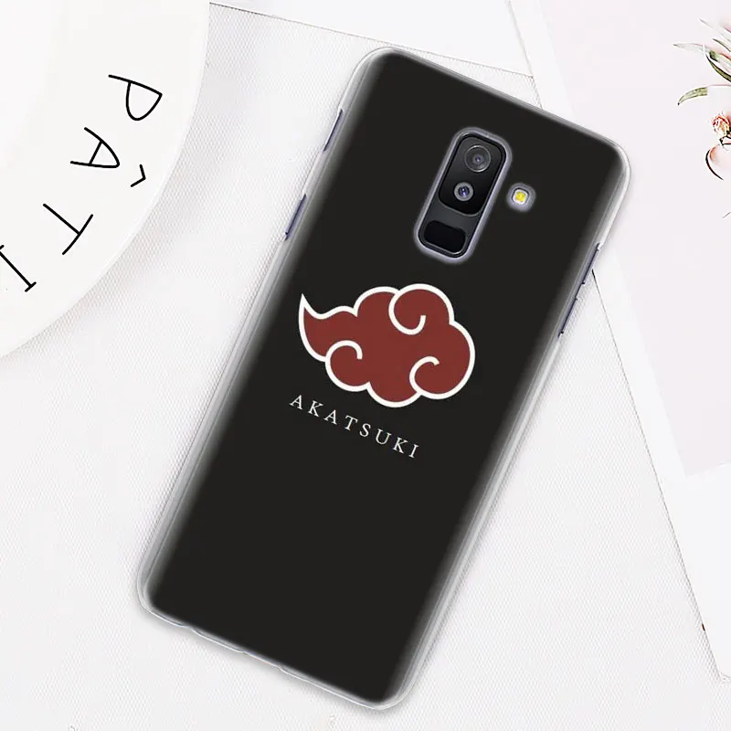 Учиха сасуке Узумаки Наруто телефонные чехлы для samsung Galaxy J4 J6 плюс J3 J7 J8 C2 Core J5 J7 твёрдый ПК лучшего качества чехол Coque