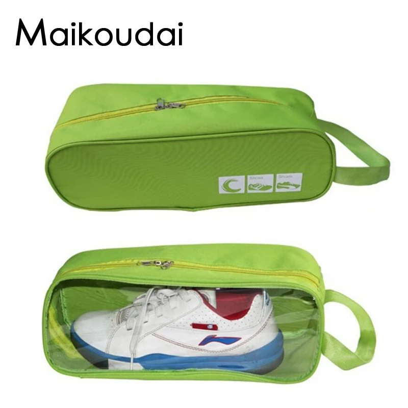 Maikoudai Multi colored Portable Waterproof Shoe Bag Multi function