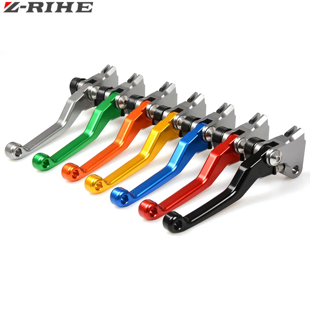 CNC поворотный складной тормозной рычаг сцепления для KAWASAKI KX65 85 125 KTM 450 SX-F 150 SX Honda XR650L CRF250L CR125 Байк внедорожный