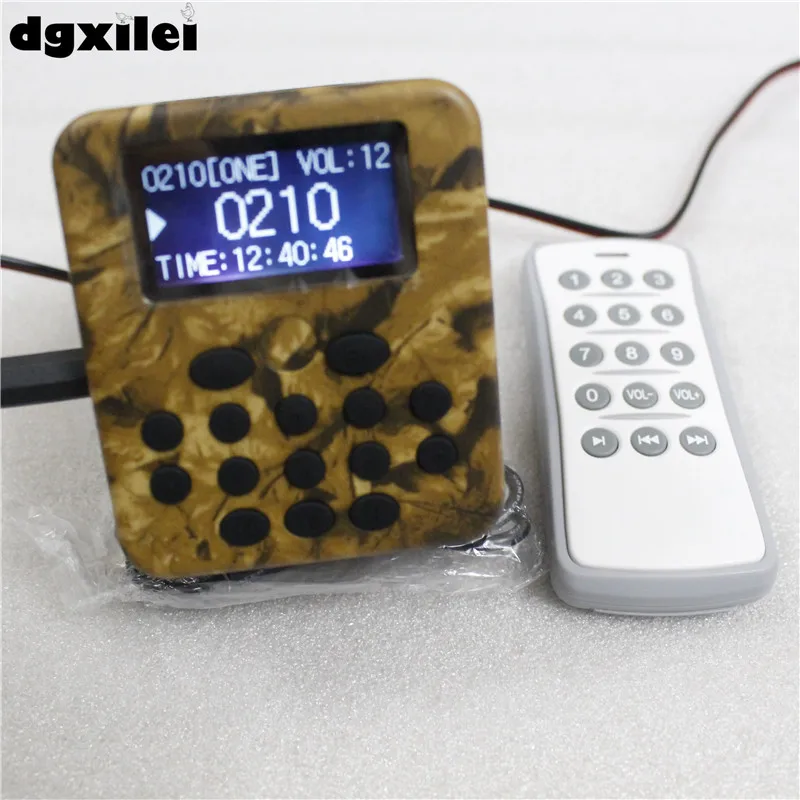 Dc 12 V Дистанционное Управление 50 Вт Mp3 птиц для охоты