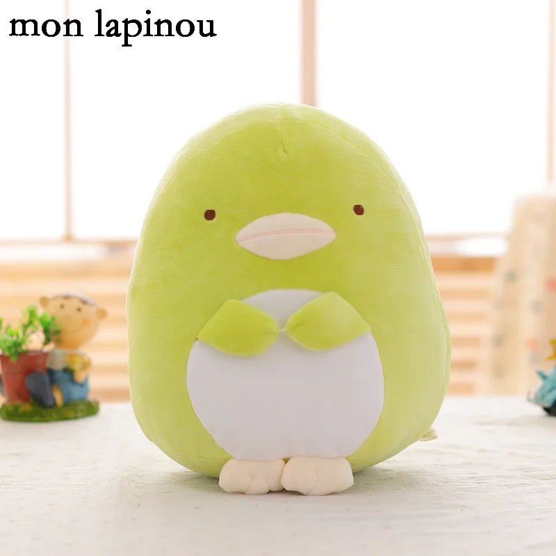 Sumikko Gurashi плюшевые игрушки японского аниме Био Угловой мягкая подушка кошки и динозавра Медведь детские игрушки детские мягкие куклы подарок на день рождения - Цвет: penguin
