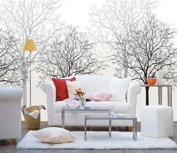 

[Self-Adhesive] 3D Black White Tree Branch 56 Wall Paper mural Wall Print Decal Wall Murals