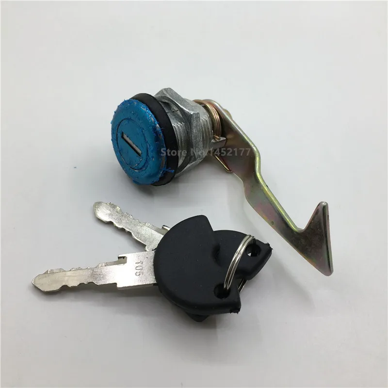 

For A8 Falcon Queen Turtle Electric Moto Motorcycle Rear Trunk Lock With 2 Keys CNC Scooter Accessories Motocross Tail Box Lock