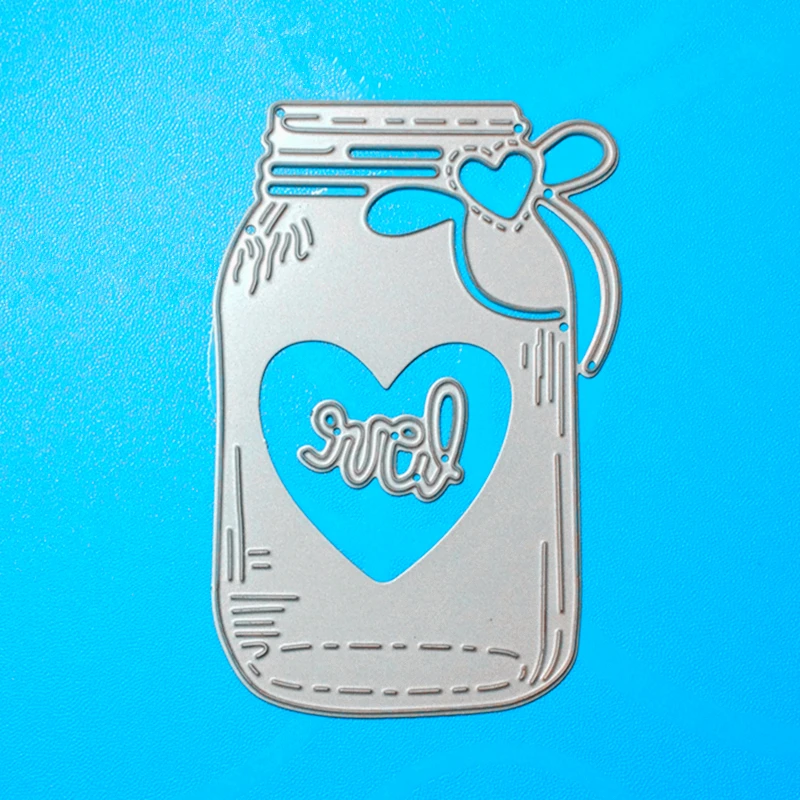 YLCD598 металлические пресс формы в виде бутылки с надписью Love Wish|dies for scrapbooking|die cutterdie