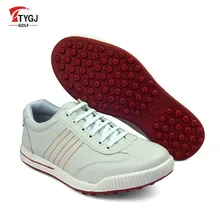 

TTYGJ Golf Shoes Women Waterproof Leather Shoes Zapatos De Mujer Sneakers On a Platform Golf Hombre Free Shipping