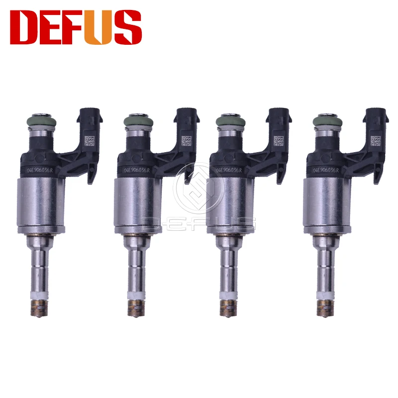 US $112.59 4pcs Bico Fuel Injector Nozzle OE 04E906036R For Volkswagen Polo BJ 2017 14 TSI LB9Z 04E906036A E Gasoline Petrol High Quality