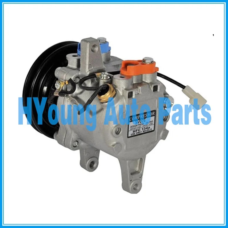 SV07E 120 мм 12V 1PK компрессора кондиционера для автомобиля для Daihatsu Kubota 447220-6771 447220-6750 4472206771 3C581-97590 L150SGPVF