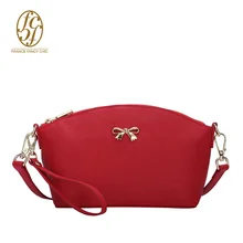 2016 Solid Color simple Genuine Leather Shoulder Bag Fashion Dumplings Zipper Evening Ladies Bags Small 20-30cm TK07069