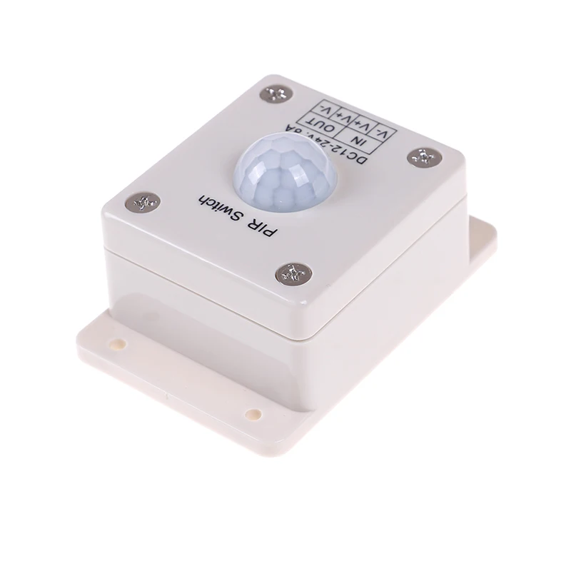 

DC 12V-24V 8A Motion Sensor Motion Sensor Switch Infrared PIR Motion Sensor Recessed Wall Lamp Light Bulb Switch