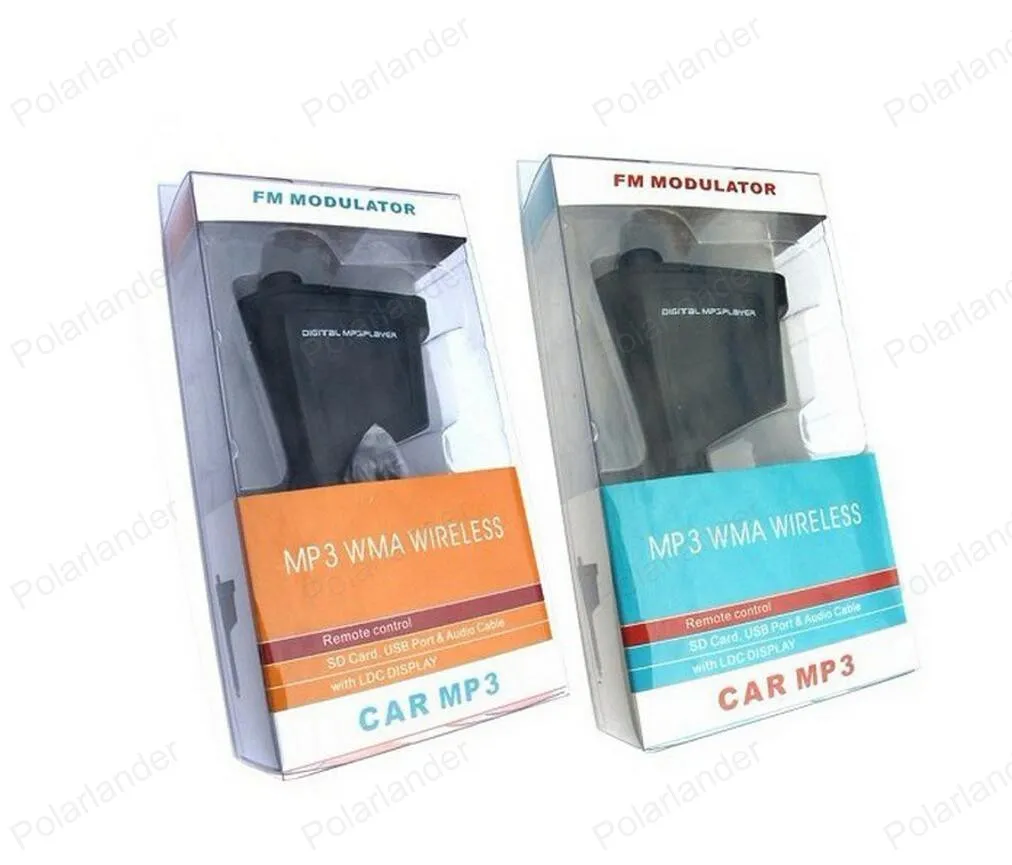 Двойной USB Зарядное устройство для авто радио адаптер USB Зарядное устройство для авто, ЧМ-передатчик УКВ Aux Mp3 плеер FM модулятор с светодиодный Дисплей Портативный