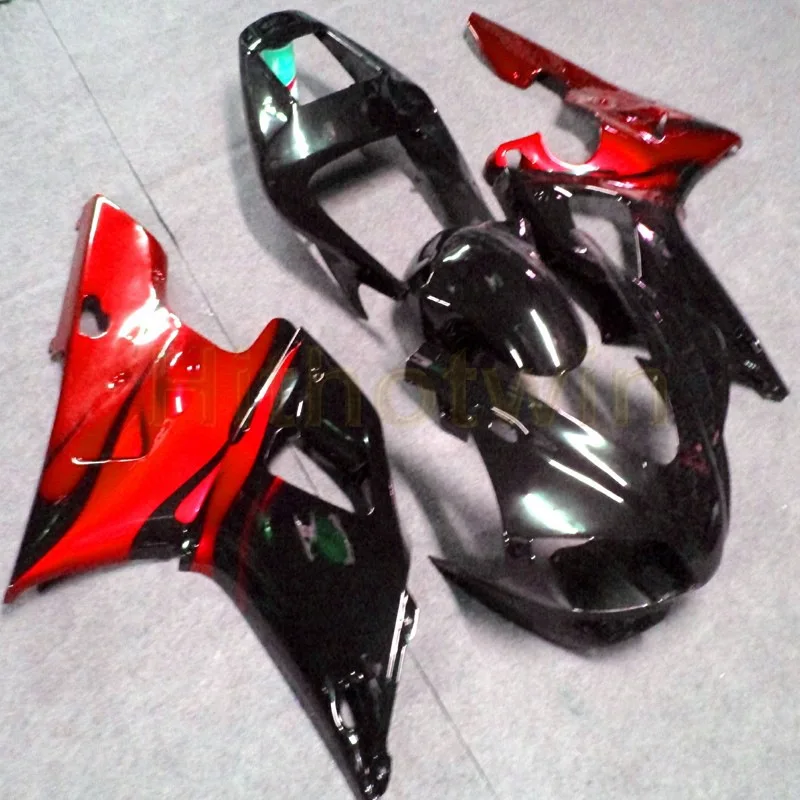 Заказной комплект кузова мотоцикла для Yamaha YZF-R1 98-99 YZF R1 1998-1999 ABS Пластиковые обтекатели+ 23 цвета! Botls+ красный черный