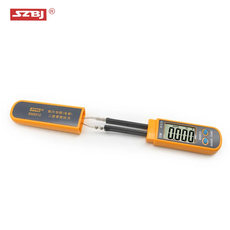 

SZBJ Handheld SMD Component Tester BM8912/BM8910 Diode Smart Test Chip Resistor Capacitance Digital Multimeter Measurement Tool