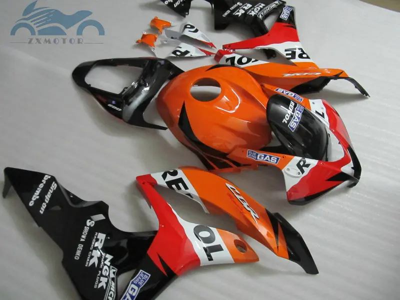 Пользовательский комплект обтекателя впрыска, пригодный для Honda CBR600RR 2007 2008 CBR 600RR 07 08 рынок запчастей АБС обтекатель комплекты кузова XF15