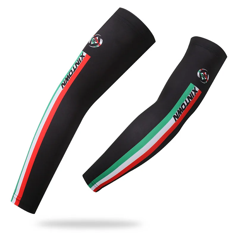 XINTOWN Cycling Arm Sleeves Running Armwarmers UV Protection MTB Bike Bicycle Sleeves Arm Protection Riding Arm Sleeves